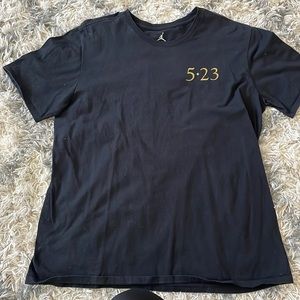 Black Jordan t shirt